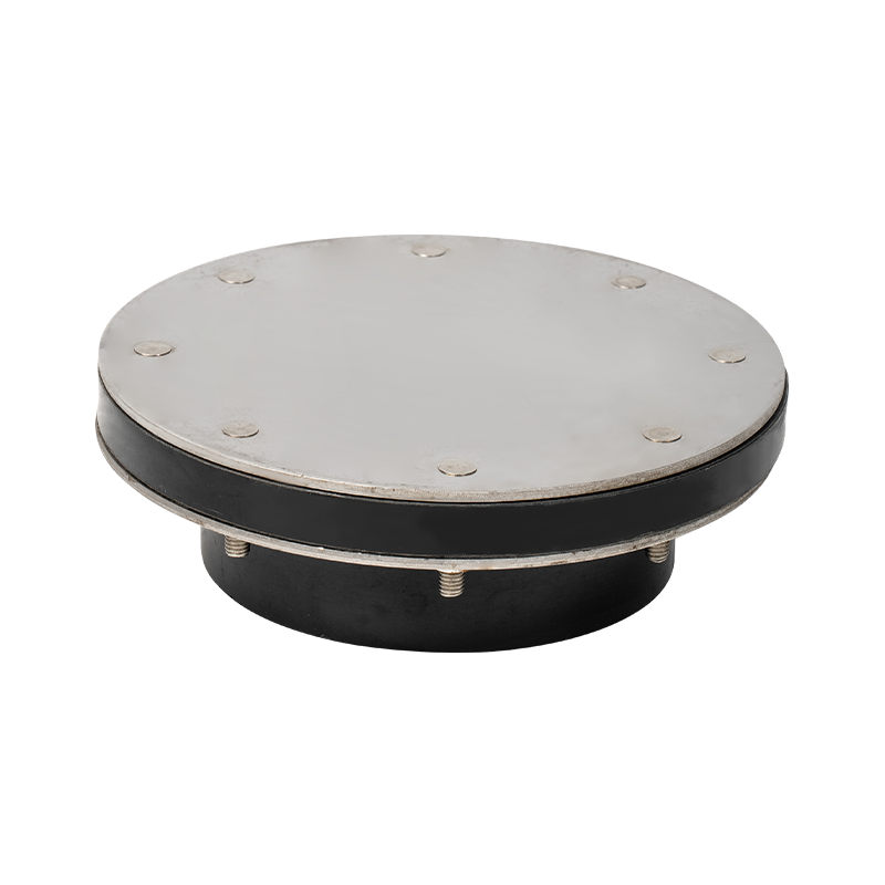 Orifice de nettoyage pour plaque aveugle en acier inoxydable
